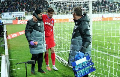 Miculescu, accidentare serioasă la Bistrița: dus la spital