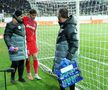 David Miculescu, accidentat în Gloria Bistrița - FCSB // foto: Andrei Furnigă (GSP)