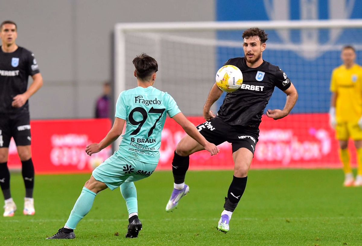 Sănătatea Cluj - Universitatea Craiova 1-4 » S-au jucat cu Sănătatea lui Rădoi! Juveții evită o rușine de proporții și întorc scorul după pauză