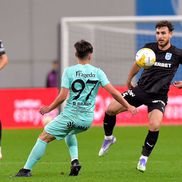 Anzor Mekvabishvili în Sănătatea Cluj - Universitatea Craiova / Sursă foto: Facebook Universitatea Craiova