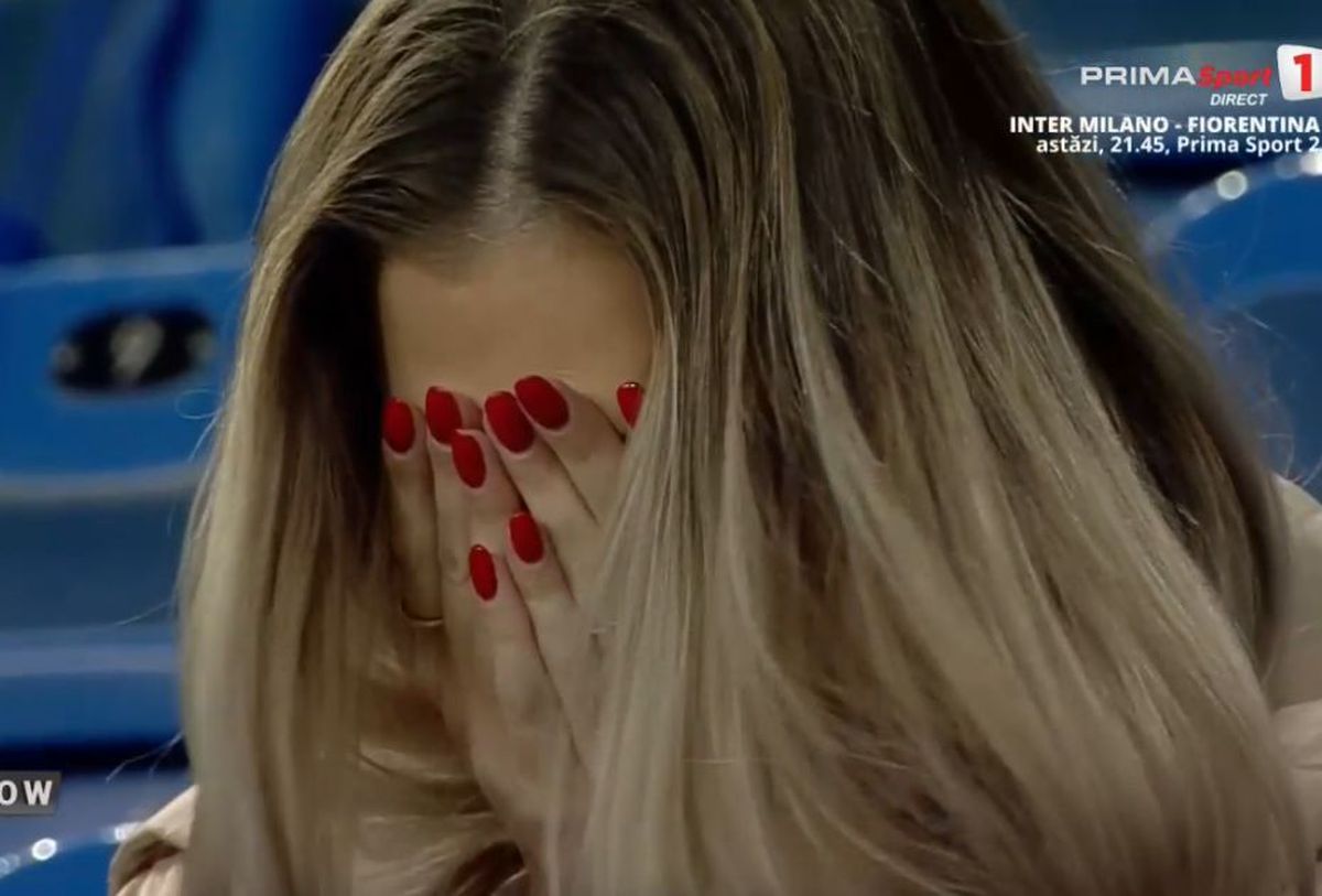 Cine este femeia care a izbucnit în lacrimi în tribune, după golul din Sănătatea Cluj - Craiova