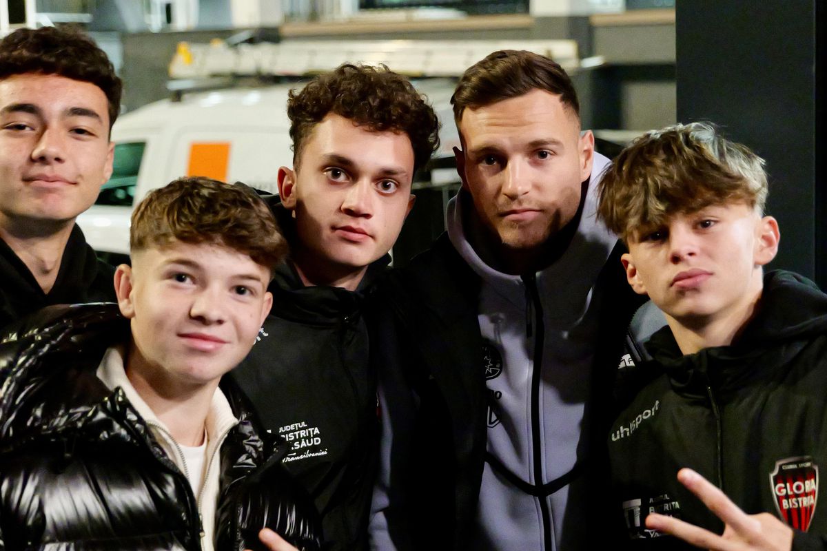 Gloria Bistrița - FCSB, imagini înainte de meci