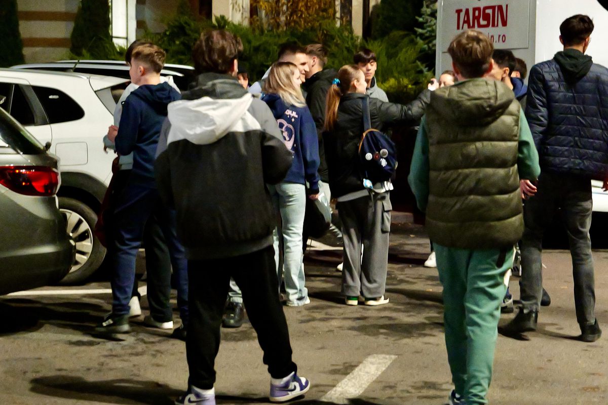 Gloria Bistrița - FCSB, imagini înainte de meci