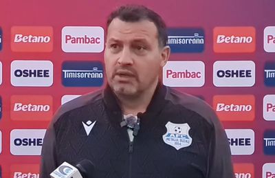 Întors de U Cluj, antrenorul a făcut iureș: „Îți vine să te miroși, să vezi dacă miroși urât!”