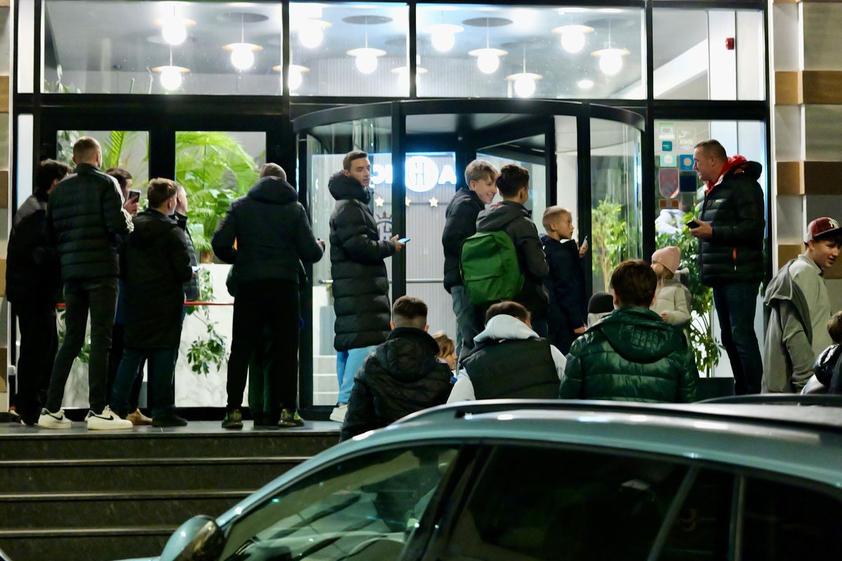 Gloria Bistrița - FCSB, imagini înainte de meci