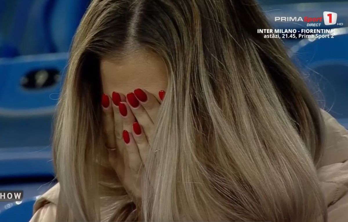 Cine este femeia care a izbucnit în lacrimi în tribune, după golul din Sănătatea Cluj - Craiova