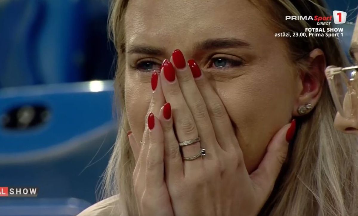Cine este femeia care a izbucnit în lacrimi în tribune, după golul din Sănătatea Cluj - Craiova