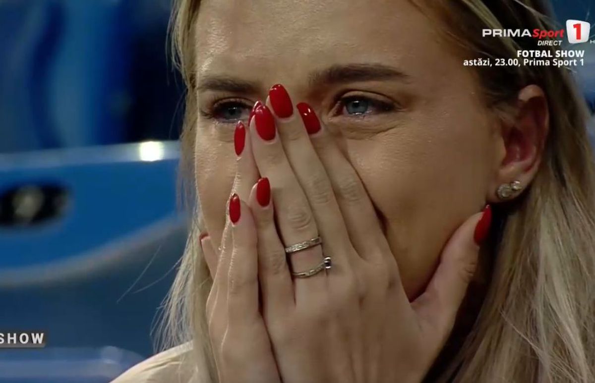 Cine este femeia care a izbucnit în lacrimi în tribune, după golul din Sănătatea Cluj - Craiova