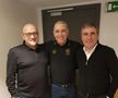 FOTO Hristo Stoichkov, la București pentru tragerea la sorți și pentru interviuri cu legendele Stelei: „I-am spus că s-ar putea să jucăm cu ei marea finală”