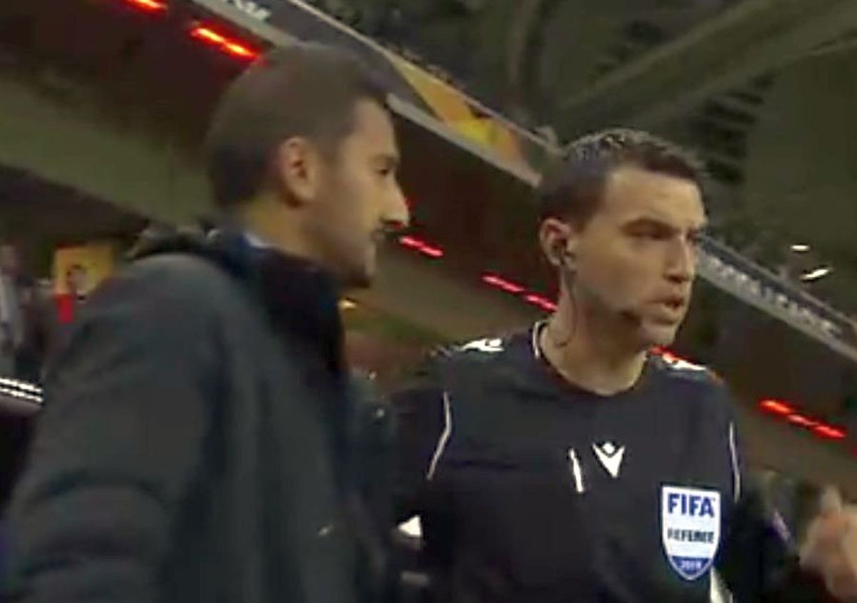 FOTO Incident grav la meciul lui Hațegan, arbitrul fiind criticat dur de italieni: „Un haos la penalty-uri”