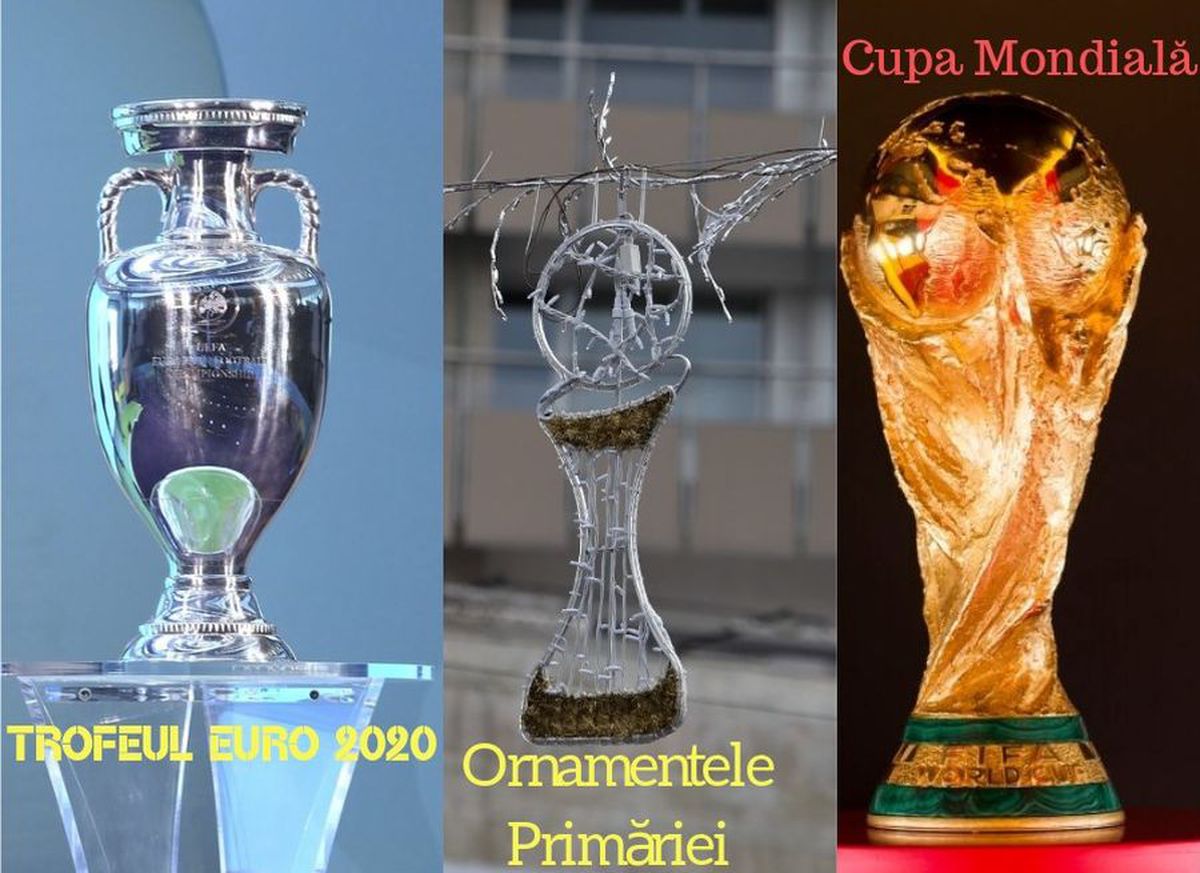 VIDEO+FOTO O nouă gafă a Primăriei Capitalei! Promovăm EURO 2020 cu trofeul Cupei Mondiale » UPDATE Explicația oferită de Primărie