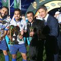 La Al Hilal din vara lui 2019, Lucescu jr are 41 de victorii în 57 de partide și acesta este al treilea trofeu