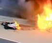 Accident - Mașina lui Romain Grosjean a luat foc. 29.11.2020