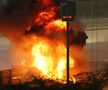 Lewis Hamilton, victorie la Bahrain, într-un Mare Premiu marcat de un incident grav: mașina lui Romain Grosjean a luat foc