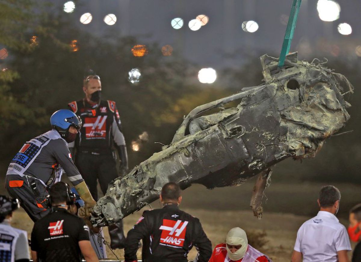 VIDEO Romain Grosjean, mesaj de pe patul de spital după accidentarea horror suferită la Bahrain: „Fără acel dispozitiv, nu aș fi putut să vorbesc cu voi acum”