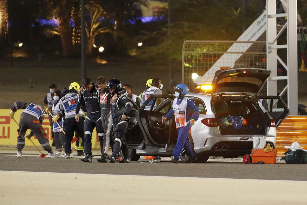 VIDEO Romain Grosjean, mesaj de pe patul de spital după accidentarea horror suferită la Bahrain: „Fără acel dispozitiv, nu aș fi putut să vorbesc cu voi acum”
