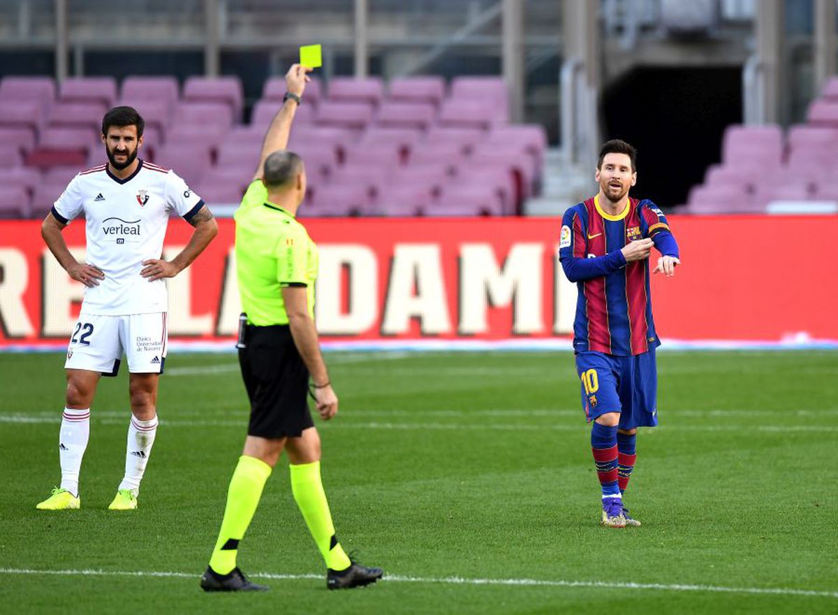 Lionel Messi Barcelona - Osasuna omagiu Maradona