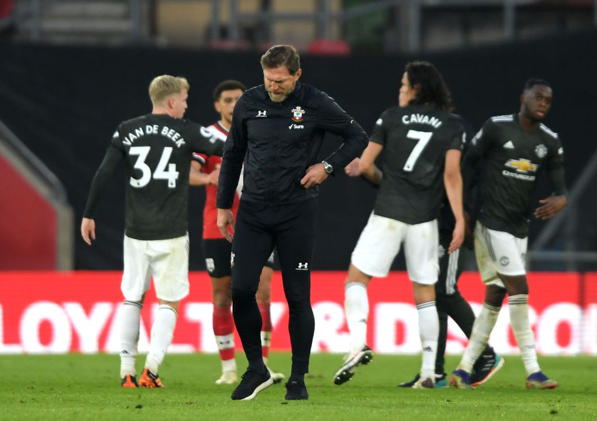 Soutohampton - Man. United, goluri Cavani