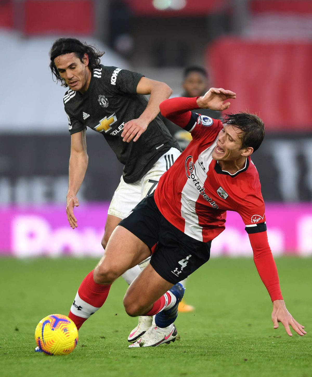 Soutohampton - Man. United, goluri Cavani