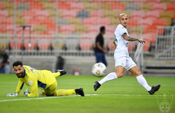 VIDEO Alexandru Mitriță a înscris în victoria lui Al Ahli cu Al Faysaly » Cui i-a dedicat golul