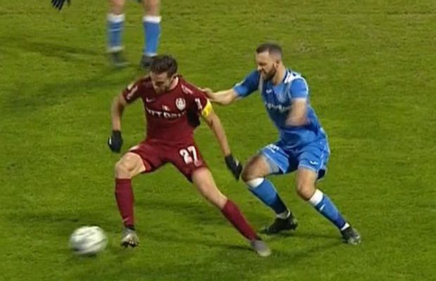 Poli Iași - CFR Cluj 1-0. FOTO Dan Petrescu acuză, după ce Iulian Dima nu a văzut două penalty-uri pentru campioană: „Cei de la Craiova au succes”