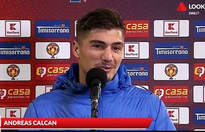 POLI IAȘI - CFR CLUJ 1-0. Andreas Calcan, eurogol cu dedicație în Gruia: „Zeul Fotbalului ne-a părăsit, dar mi-a trimis inspirație. E pentru fanii lui «U»”