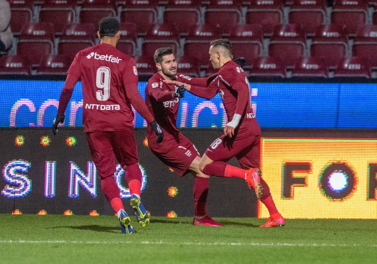 CFR Cluj - Clinceni 2-0 » Campioana câștigă fără emoții și e la 17 puncte de CSU Craiova!