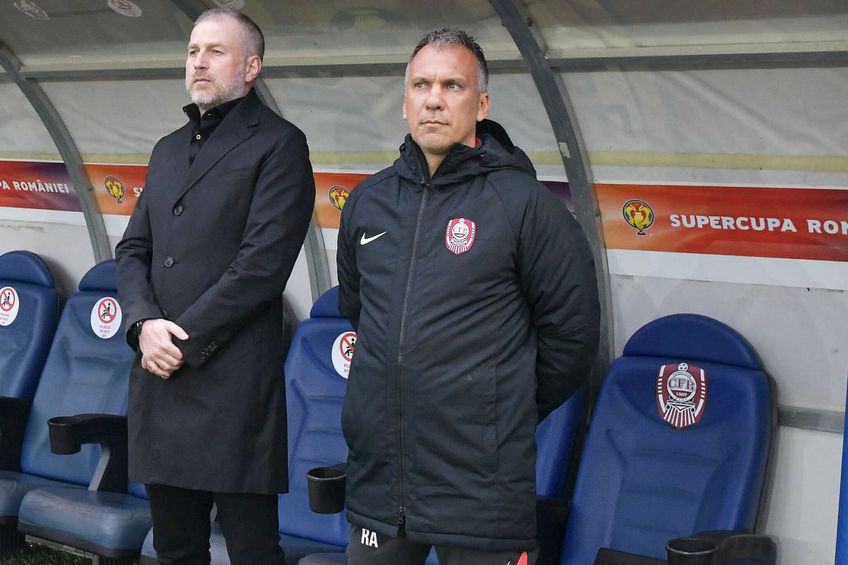 Edi Iordănescu și Alexandru Radu, la CFR Cluj // foto: Imago Images