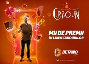 Betano dă startul iernii cu MII de premii în Luna Cadourilor!