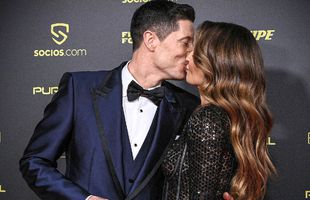 Au „sclipit”! Lewandowski, Messi și soțiile lor au întors toate privirile la Gala Balonului de Aur