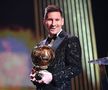 FABULOS! „Balonul de Aur” 2021 e al lui Messi! Al 7-lea trofeu pentru argentinian
