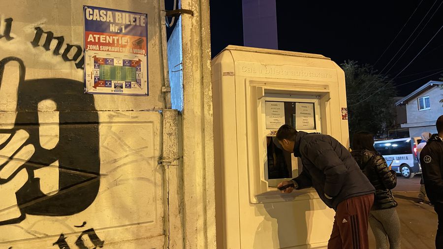 La arenă sunt mai multe case de bilete Matchday experience, episodul 13 » În amintirea vremurilor apuse! Cum e pe stadionul Oțelului: două capitole la care gălățenii primesc nota maximă