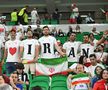 Imagini spectaculoase din tribune la SUA - Iran / FOTO: GettyImages