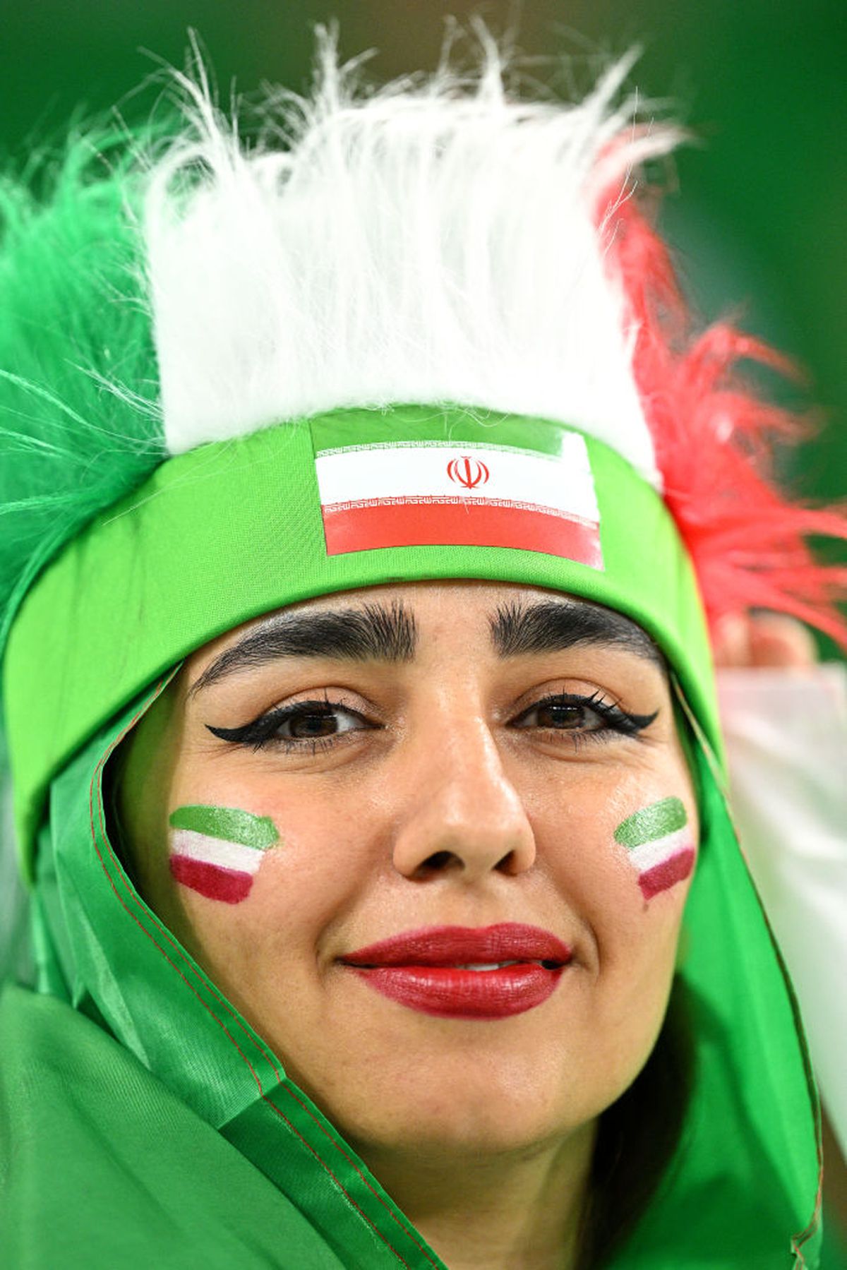 Imagini spectaculoase din tribune la SUA - Iran / FOTO: GettyImages