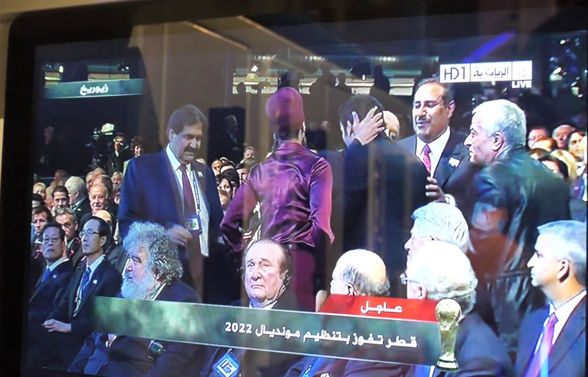 Artă la fiecare pas prin Doha » Reporterii GSP au vizitat o expoziție dedicată televiziunii și filmului: „Un mediu la fel de popular ca fotbalul”