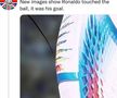 „Noi imagini arată că Ronaldo a atins mingea, a fost golul său ” » Cristiano Ronaldo a devenit subiect de glume după scenele inedite petrecute la Portugalia - Uruguay