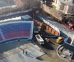 Asta le întrece pe toate! Tribuna noului stadion din Superliga, construită în jurul unei clădiri