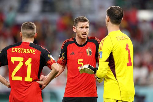 Jan Vertonghen și Thibaut Courtois, Foto: Getty Images