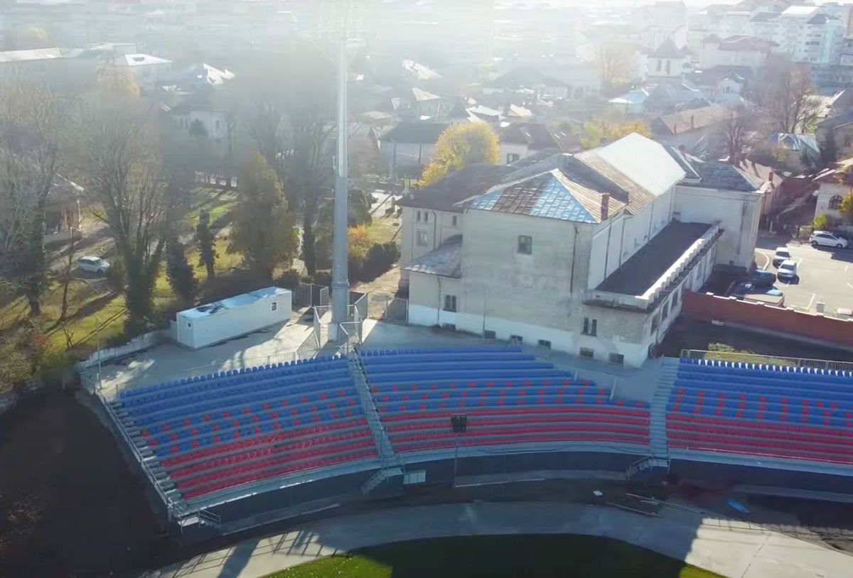 Probleme la stadionul din Târgoviște