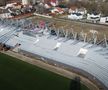 Asta le întrece pe toate! Tribuna noului stadion din Superliga, construită în jurul unei clădiri