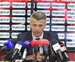 Ovidiu Burcă la conferința de adio de la Dinamo