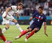 Thomas Muller vs Raphael Varane în Germania vs Franța