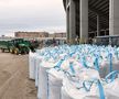 Lucrările continuă la stadionul din Arad / foto: Bogdan Cioara (Arad)