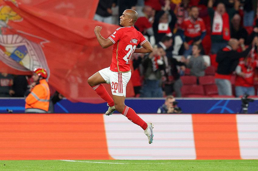 Joao Mario, hat-trick în Benfica - Inter // foto: Guliver/gettyimages