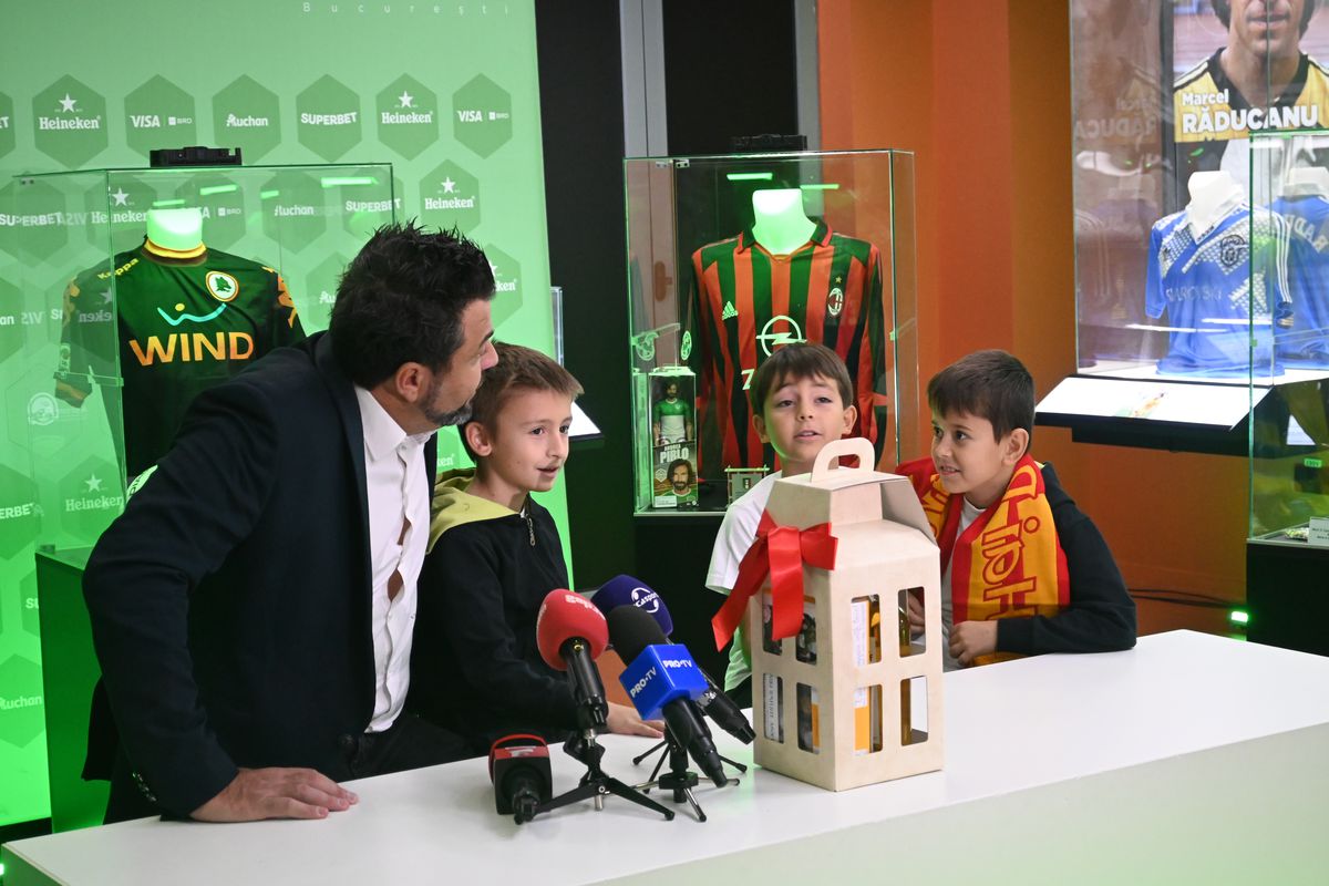 Sebastian Frey vizită la Muzeul Sportului