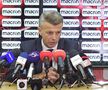 Ovidiu Burcă la conferința de adio de la Dinamo