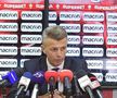 Ovidiu Burcă la conferința de adio de la Dinamo