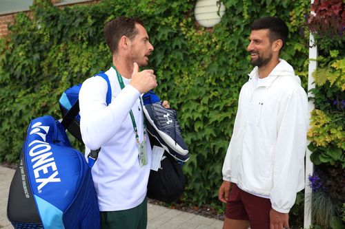 Novak Djokovic și Andy Murray/Foto: Getty Images