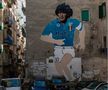 Pictura murală din Napoli înfățindu-l pe Diego Armando Maradona e al doilea cel mai vizitat turistic din Italia