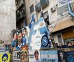 Pictura murală din Napoli înfățindu-l pe Diego Armando Maradona e al doilea cel mai vizitat turistic din Italia